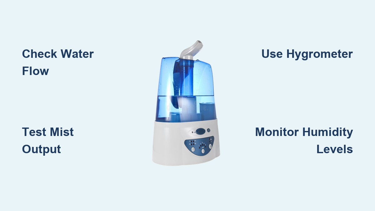 How to Know If Your Humidifier Is Working